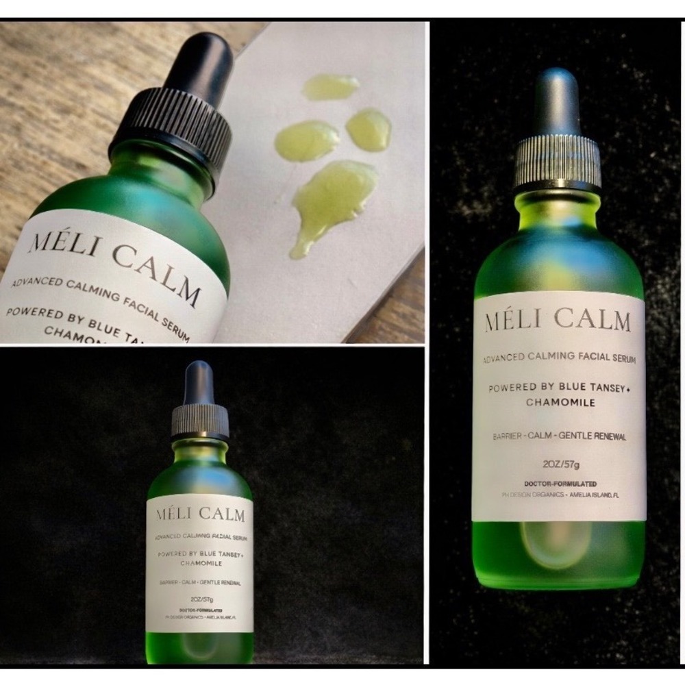 PH Design Organics Meli Calm Advanced Calming Facial Serum Blue Tansy 2oz 57g